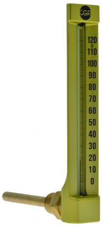 Thermomètre chauffage plongeur axial