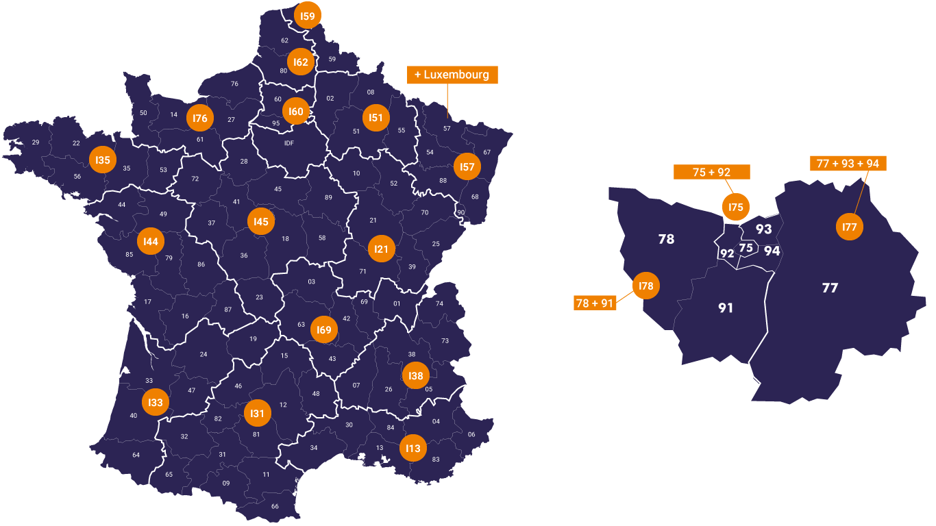 carte contacts commerciaux industrie 2023