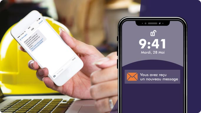 Suivi de livraison par SMS
