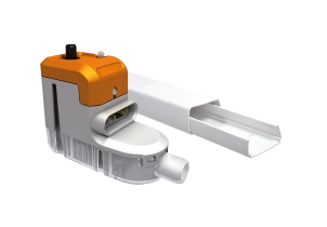 Image d'une goulotte et d'une pompe monobloc
