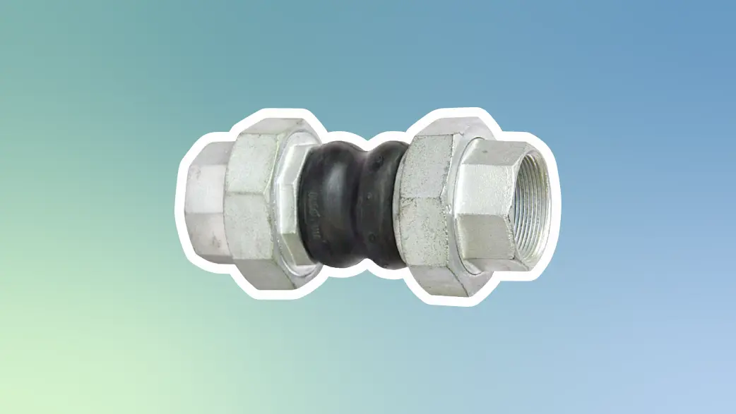 Image d'un compensateur de dilatation sur un fond dégradé