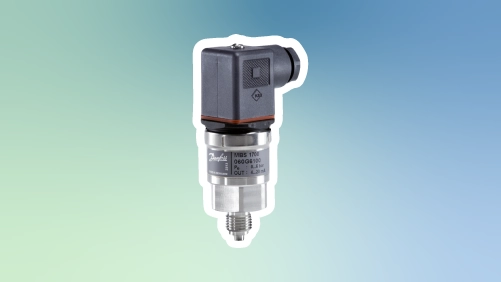 Image d'un clapet anti-retour sur un fond dégradé