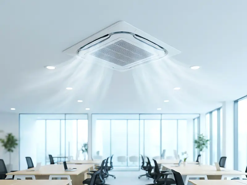 Une installation de panneaux solaires sur le toit d'un immeuble