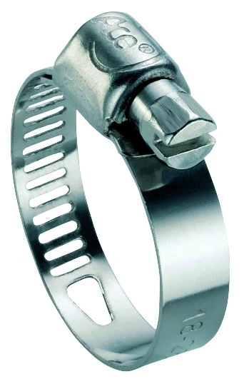 Collier De Serrage Simple En Inox 304 - DN20 Pour Tuyaux 25 à 28 Mm - Réparation Fuite Facile