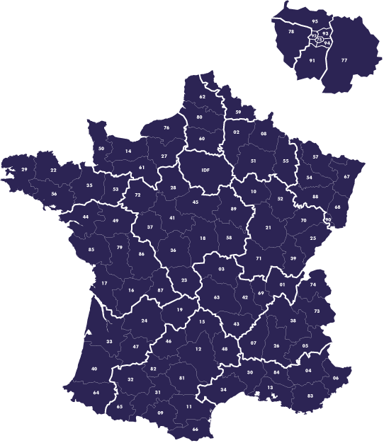 carte division industrie